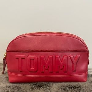 TOMMY HILFIGER chiara smooth PVC cosmetic bag